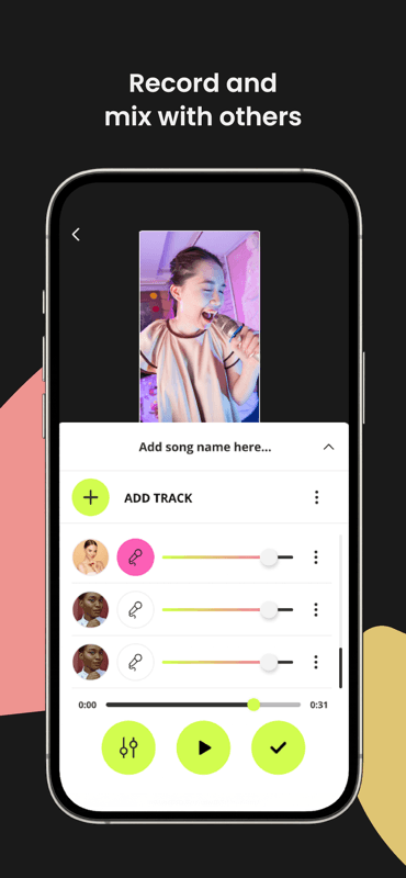 Djaminn mobile app screenshot