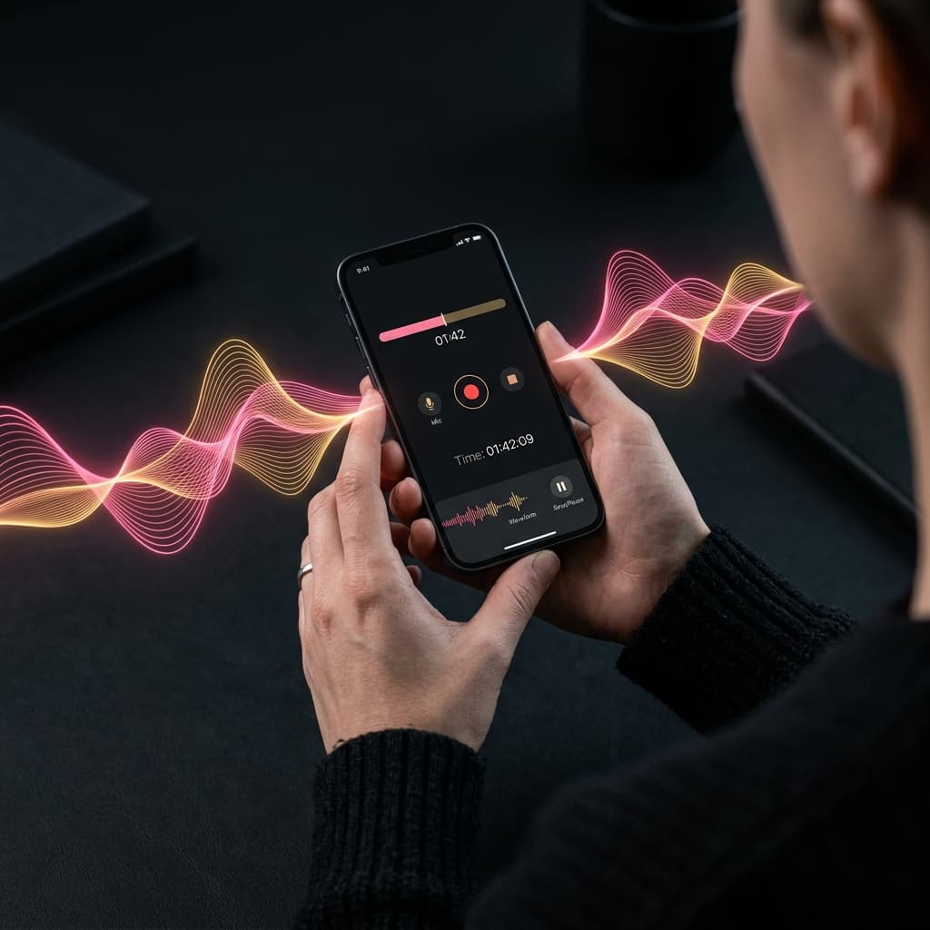 Simple audio recording